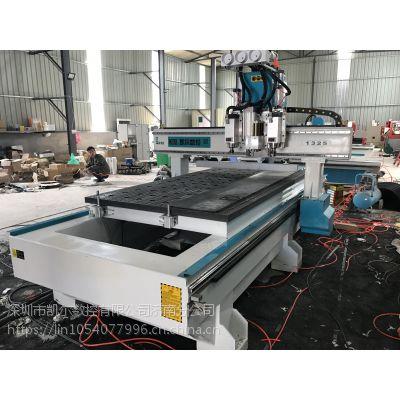 陜西定制衣柜酒柜 1325雕刻機(jī) 雙工序排鉆數(shù)控開料機(jī)